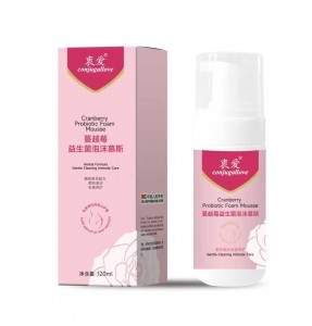 衷爱蔓越莓泡沫慕斯洗液120毫升